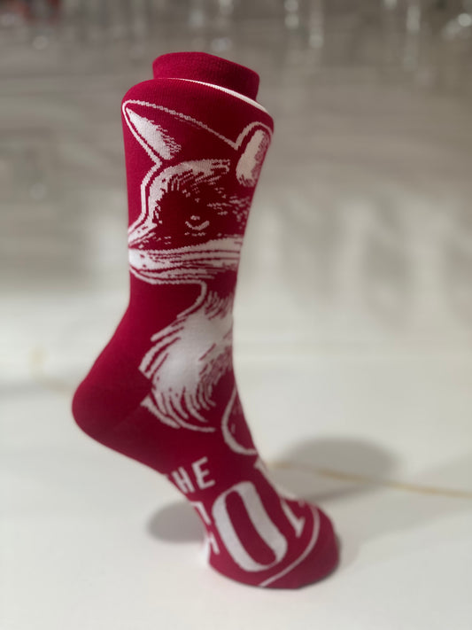 The Fox Socks (red)